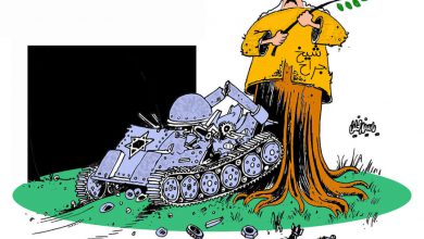 Photo of القلب الفلسطيني – كتب:عبد الهادي المجالي .. رسم : ياسين الخليل .